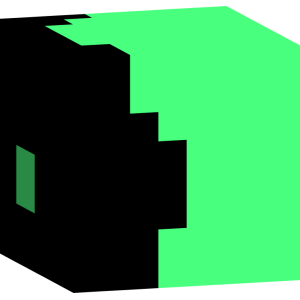 Неоновый цифровой фантом - Голова