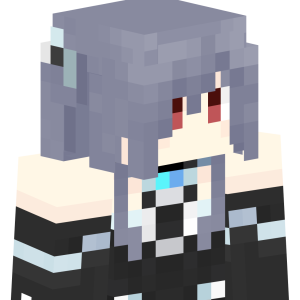 Девушка в черном платье - Сбоку