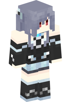 Девушка в черном платье