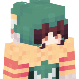 Мятный уютный образ - Сбоку