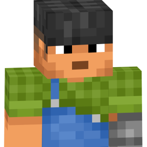 Фермер в комбинезоне - Спереди