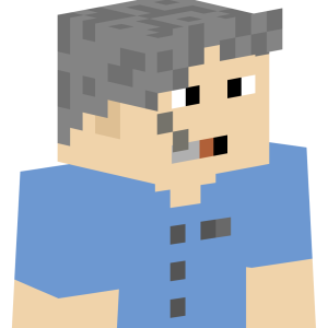 Усталый рабочий в синем - Сбоку