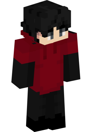 Стильный парень в красном