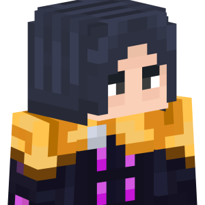 Странник в золотой накидке - Сбоку