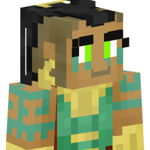 Изумрудная воительница джунглей - Сбоку