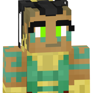 Изумрудная воительница джунглей - Спереди