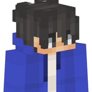 Синеглазый парень в худи - Сбоку