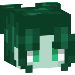 Изумрудная лесная нимфа - Голова