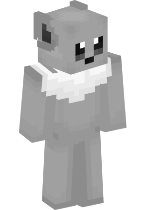 Серый милый зверек