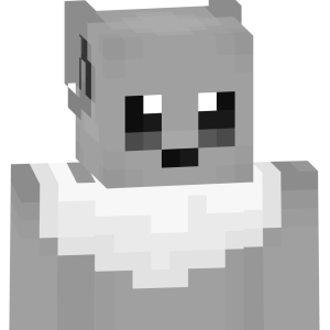 Серый милый зверек - Спереди