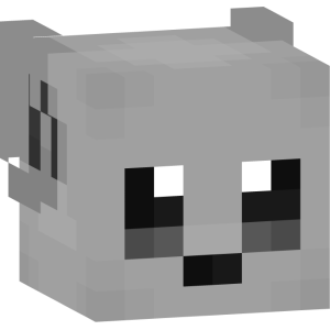 Серый милый зверек - Голова