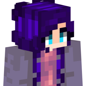 Фиолетовая мечтательница - Сбоку