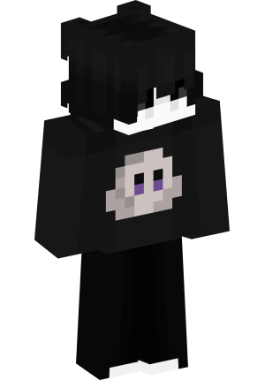 Мрачный призрак в худи