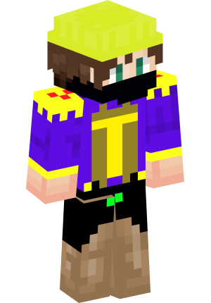 Стильный бунтарь в лимонной шапке