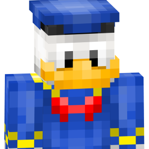 Синий моряк в бескозырке - Спереди