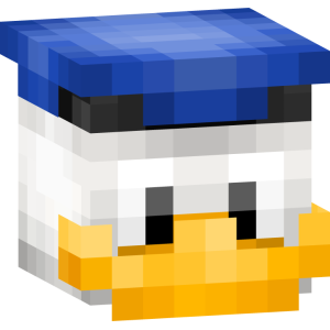 Синий моряк в бескозырке - Голова