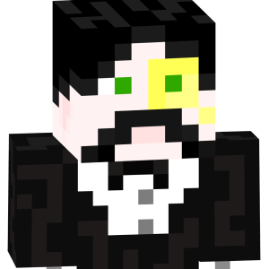 Усатый аристократ в монокле - Спереди