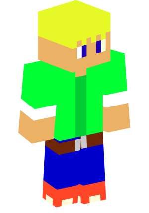 Яркий желтоглазый парень