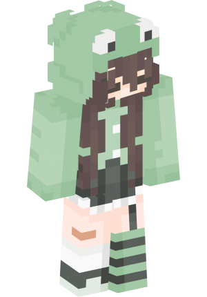 Милая лягушка в капюшоне