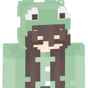 Милая лягушка в капюшоне - Спереди