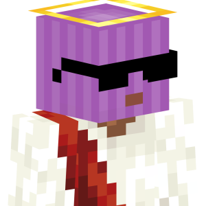 Фиолетовый гангстер-ангел - Сбоку