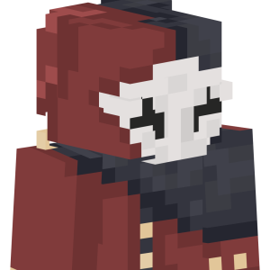 Двуликий маскарадный жнец - Сбоку