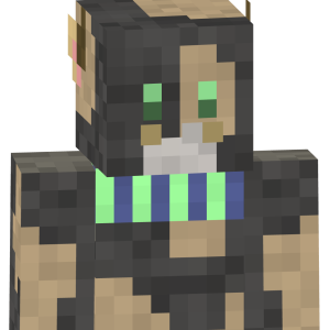 Неоновый полуэльф - Спереди