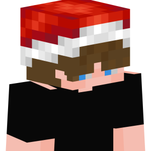 Новогодний парень в черном - Сбоку