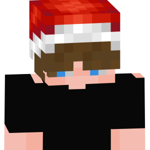 Новогодний парень в черном - Спереди