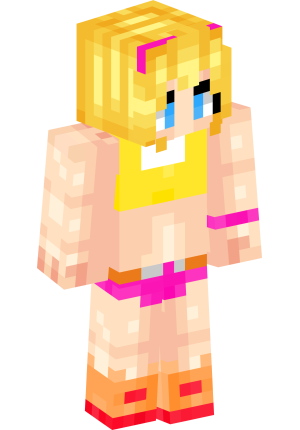 Солнечная аниме-девушка