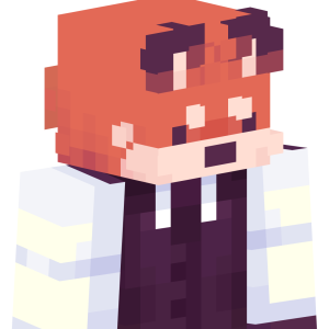 Рыжий лисенок в жилете - Сбоку