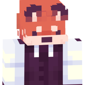 Рыжий лисенок в жилете - Спереди