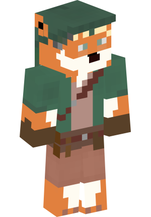 Лесной странник в капюшоне