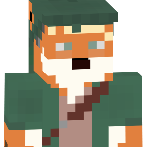 Лесной странник в капюшоне - Спереди