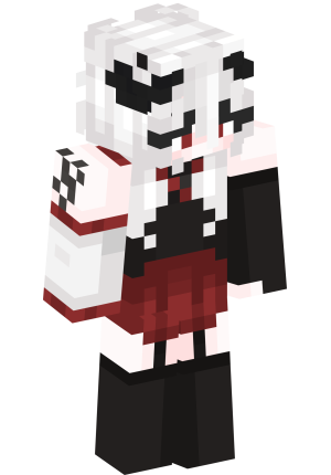 Белоснежная демоница с рожками