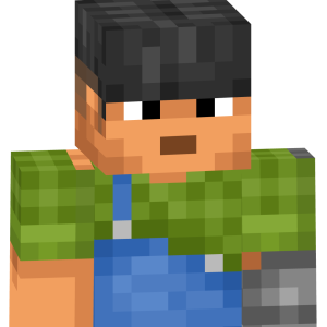 Фермер с кибер-рукой - Спереди