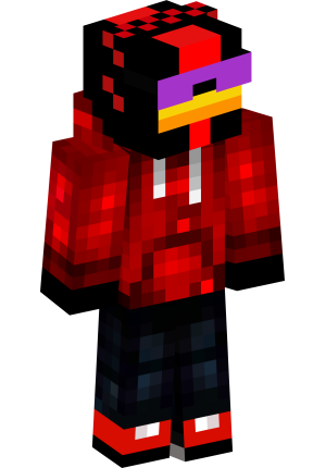 Неоновый рейвер в худи