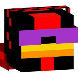 Неоновый рейвер в худи - Голова