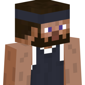 Бородатый атлет в повязке - Сбоку