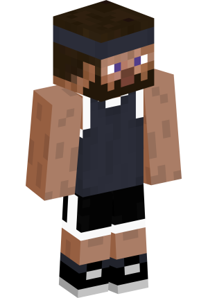 Бородатый атлет в повязке