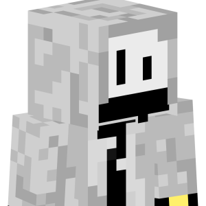 Серый призрак капюшона - Сбоку