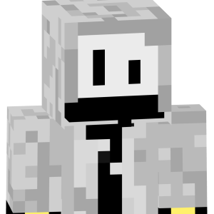 Серый призрак капюшона - Спереди