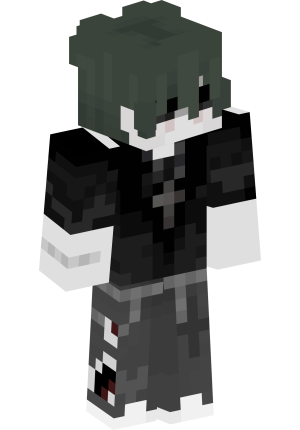 Меланхоличный готический юноша