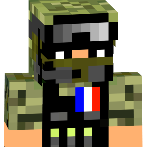 Французский спецназовец - Спереди