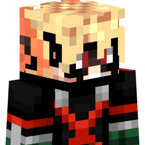 Взрывной аниме-боец - Сбоку