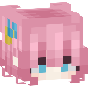 Розовая аниме-мечтательница - Голова