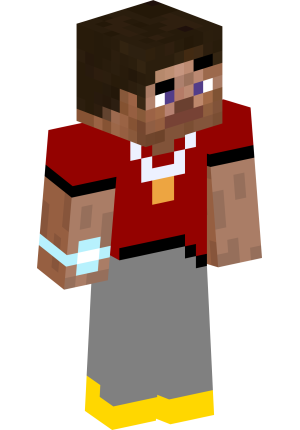 Стильный парень в красном