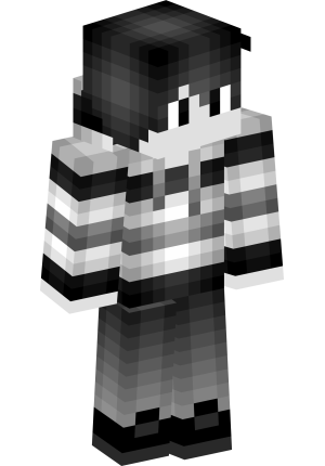 Черно-белый персонаж