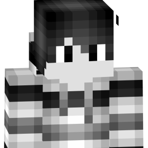 Черно-белый персонаж - Спереди