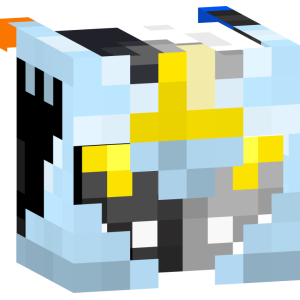 Ледяной неоновый странник - Голова